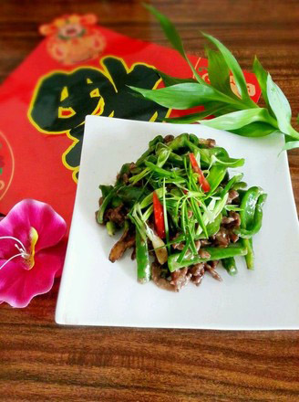 青椒牛肉